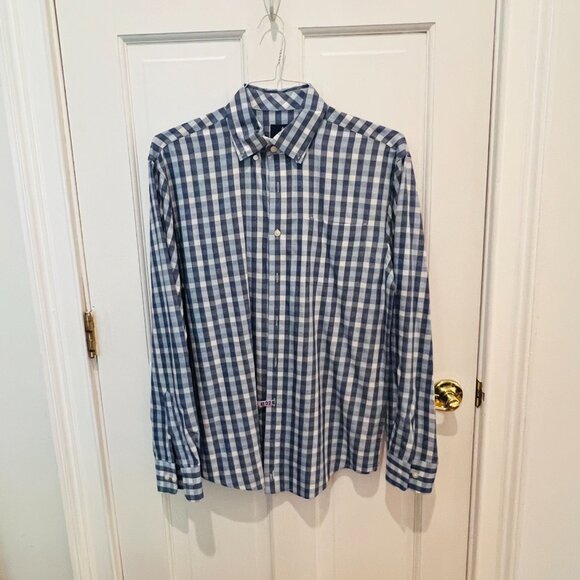 johnnie-O Prep Performance Casual Button Down Long Sleeve Shirt Size Medium - Picture 1 of 3